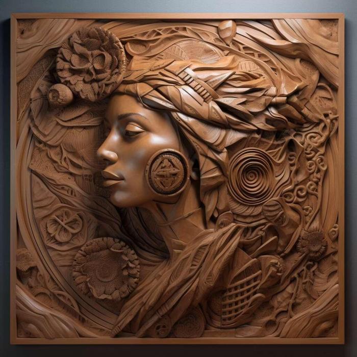 نموذج ثلاثي الأبعاد لآلة CNC 3D Art 